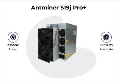 Bitmain Antminer S19j Pro+ Bitcoin Miner - CryptoMinerBros