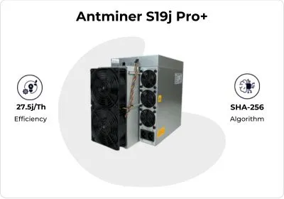 Bitmain Antminer S19j Pro+ Bitcoin Miner - CryptoMinerBros