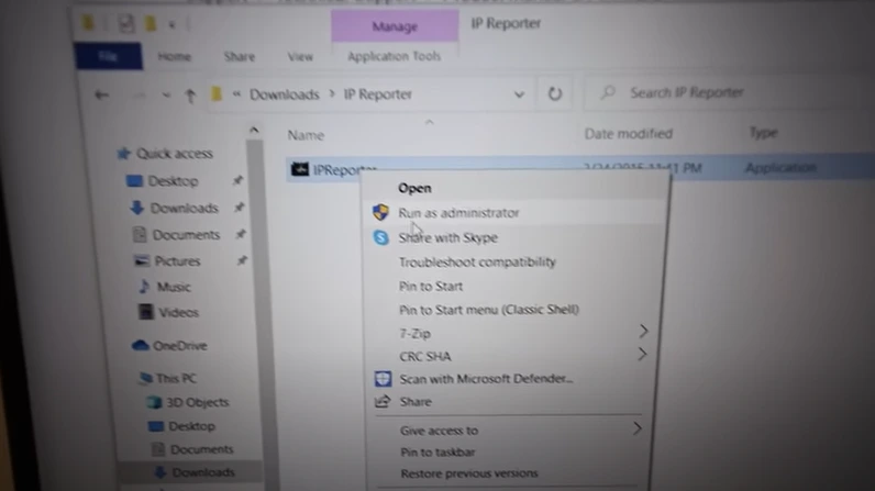Downloading the IP Reporter - 13