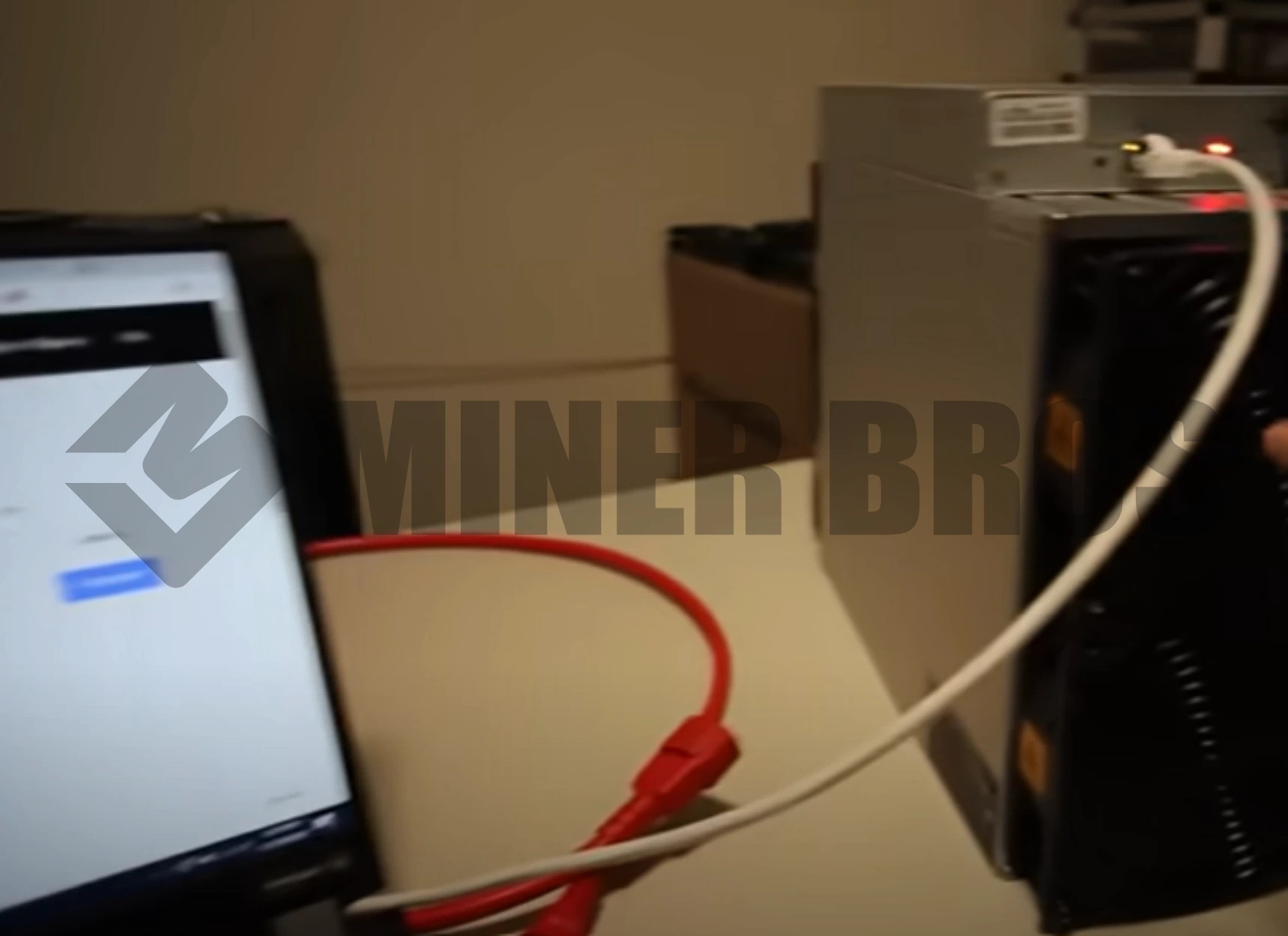 Connecting the IP reporter to Antminer S19J Pro - 16