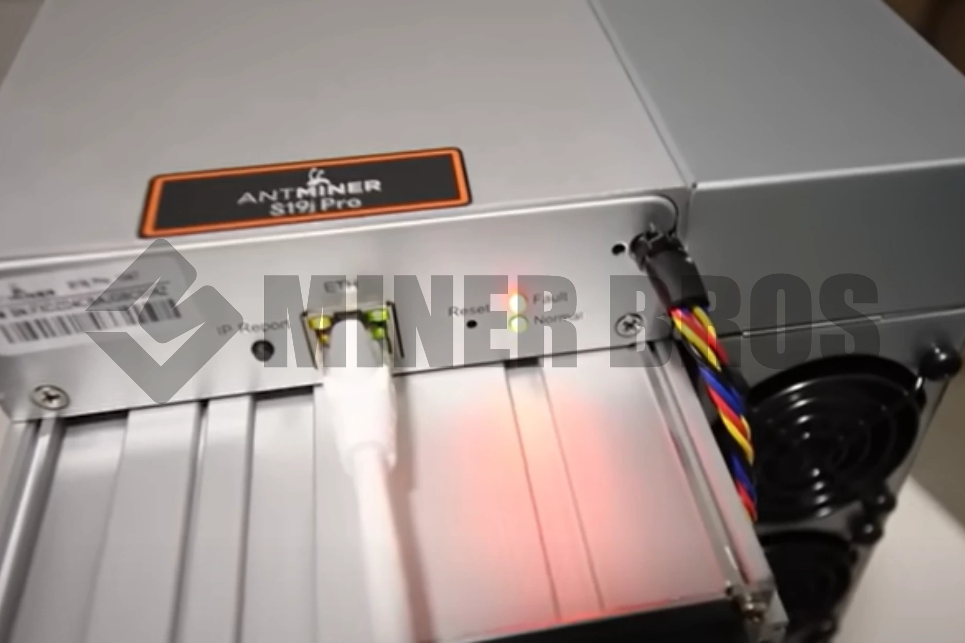 Connecting the IP reporter to Antminer S19J Pro - 20