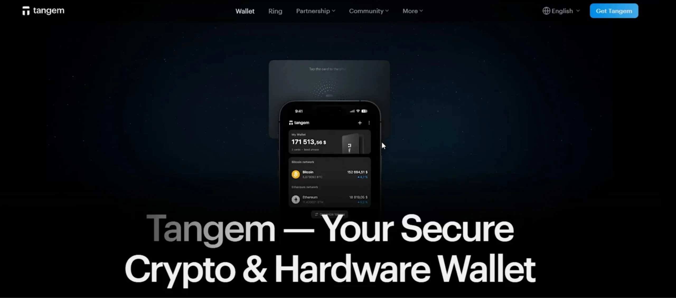 Input your Bitcoin receiving address (ideally from a secure cold wallet like Tangem or Ledger)