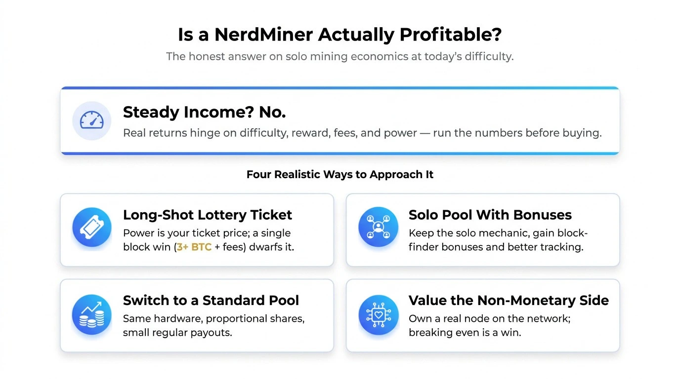 Nerdminer Solo Miners Profitability